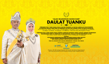 Al-Sultan Abdullah dan Tunku Azizah kembali ke Pahang